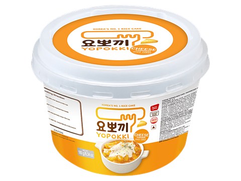 Yopokki Cheese Topokki Rice Cake, 180 g