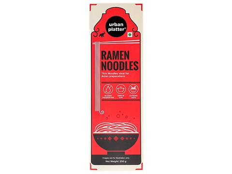 Urban Platter Ramen Noodles Ideal For Asian Preparations, 250 g