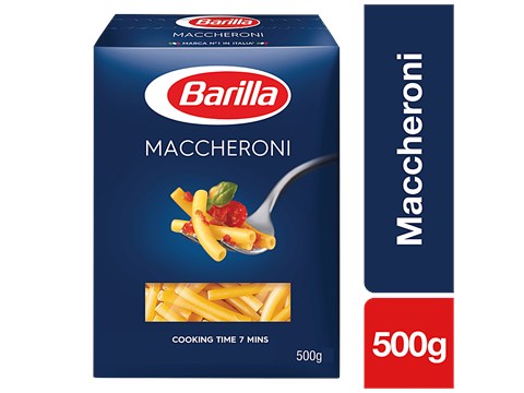 Barilla Durum Wheat Pasta - Maccheroni, 500 g