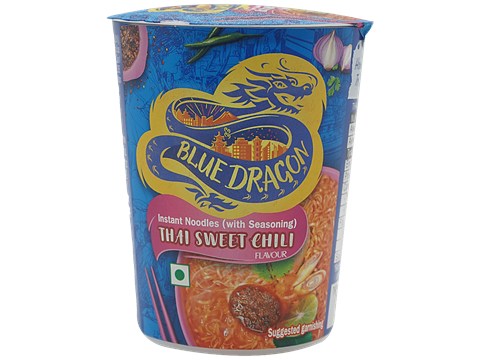 Blue Dragon Instant Cup Noodle With Seasoning - Thai Sweet Chili, 70 g