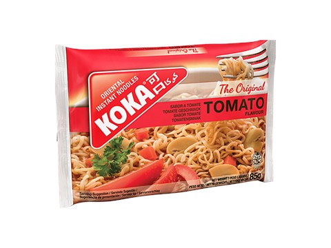 Koka Oriental Instant Noodles - The Original Tomato Flavour, 85 g