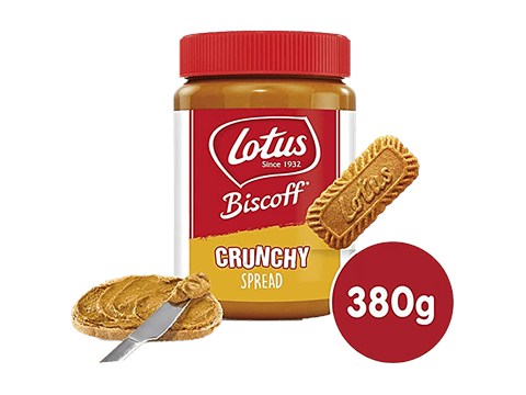 Lotus Biscoff Crunchy Spread, 380 g