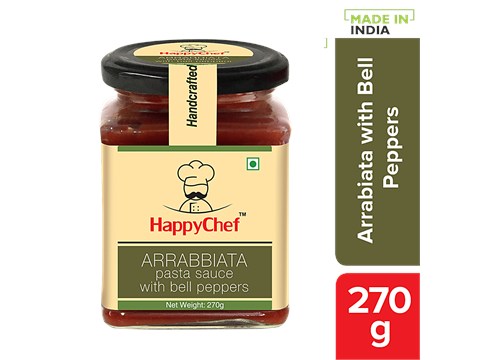 HappyChef Arrabbiata Pasta Sauce With Bell Peppers, 270 g