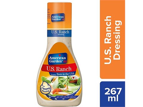 American Garden Dressing - U. S. Ranch Creamy (Born in the USA), 267 ml