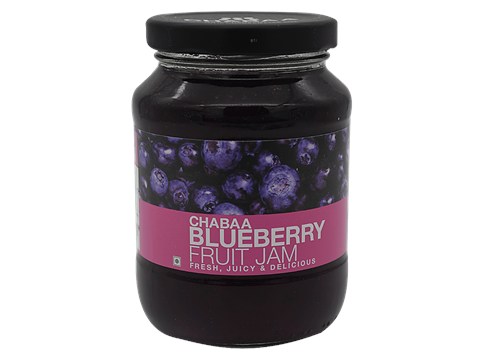 Chabaa Fruit Jam - Blueberry, 430 g