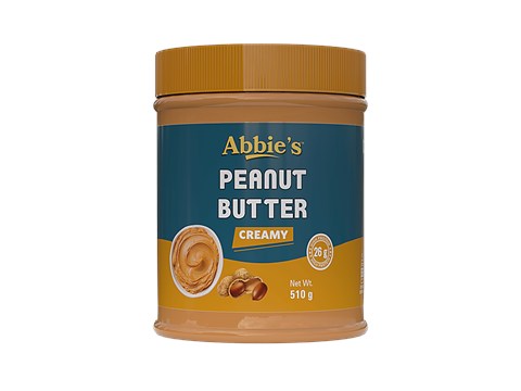 Abbies Creamy Peanut Butter, 510 g