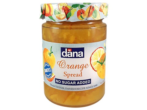 Dana Jam - Diabetic, Orange, Sugar Free, 315 g