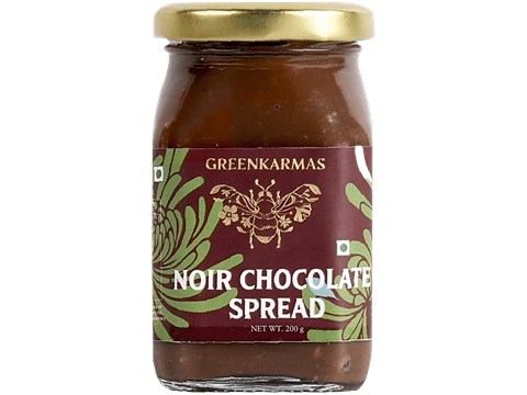 Greenkarmas Noir Chocolate Spread, 200 g