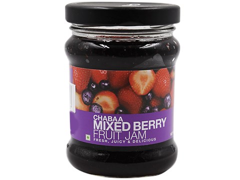 Chabaa Fruit Jam - Mixed Berry, 240 g