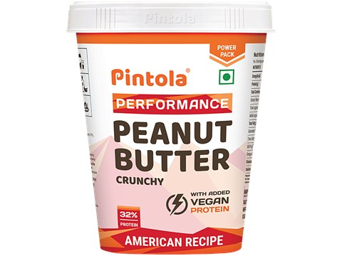Pintola American Recipe Peanut Butter - Crunchy, 1 kg