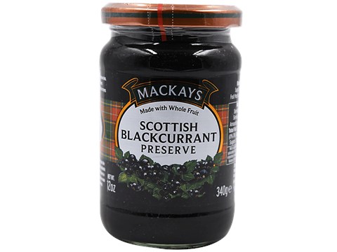 Mackays Scottish Blackcurrant Preserve, 340 g