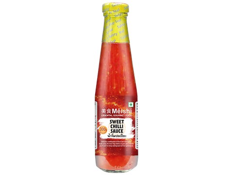 Meishi Sweet Chilli Sauce - Oriental Gourmet, Made From Thai Chillies, For Cooking, Dipping, Sides, 300 g