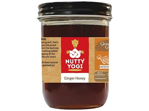 Nutty Yogi Honey - Ginger, 400 g