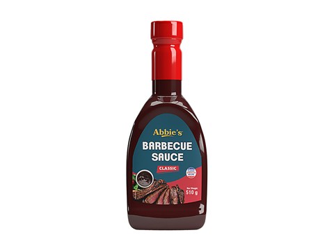 Abbies Classic Barbecue Sauce, 510 g