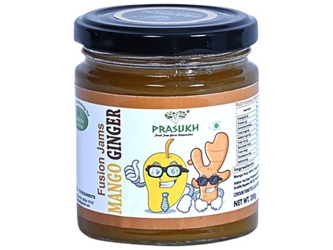 Prasukh Mango Ginger Jam, 200 G