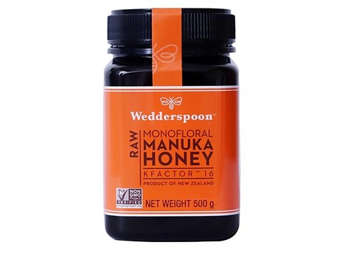 Wedderspoon Raw Manuka Honey K Factor - 16+, 500 g
