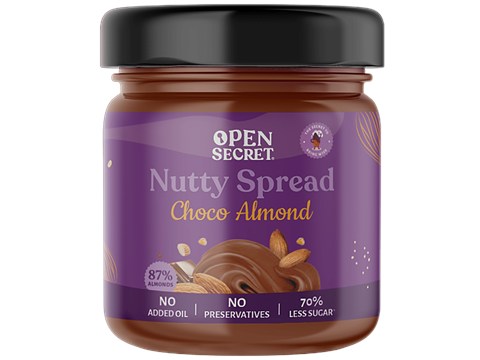 Open Secret Nutty Spread Coco Almond - With No Added Sugar, 175 g