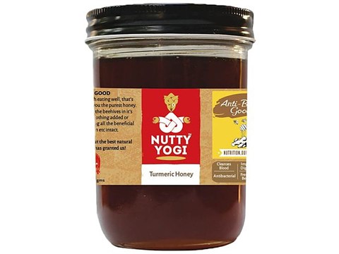 Nutty Yogi Turmeric Honey, 400 g