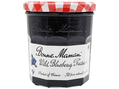 Bonne Maman Preserve - Wild Blueberry, 370 g