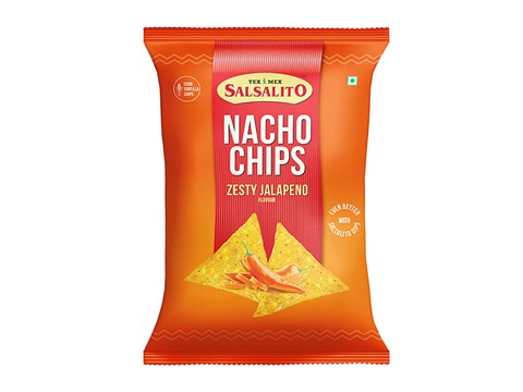 Tex Mex Salsalito Nacho Chips - Jalapeno, 150 g