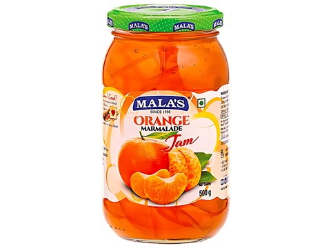 Malas Orange Marmalade Jam, 500 g