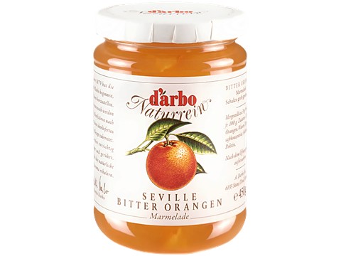 d'arbo Seville Bitter Orangen Marmelade, 450 g