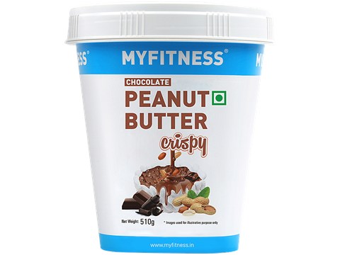 Myfitness Chocolate Peanut Butter - Crispy, 510 g