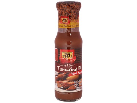 REAL THAI Sweet & Sour Tamarind Wok Sauce, 150 ml