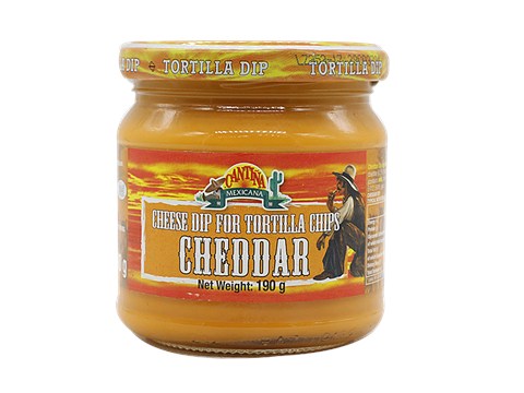Cantina Mexicana Cheese Dip for Tortilla Chips Cheddar, 190 g