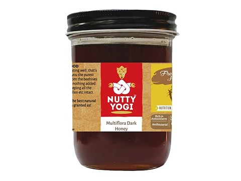 Nutty Yogi Dark Multi Flora Honey, 400 g