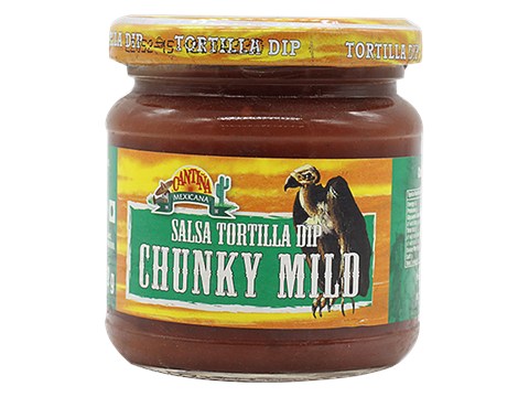 Cantina Mexicana Salsa Tortilla - Dip Chunky Mild, 190 g