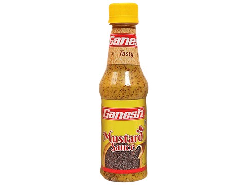 Ganesh Sharbat Mustard Sauce Or Kasundi - Tangy & Sweet Flavour, Wonderful Aroma, 200 g