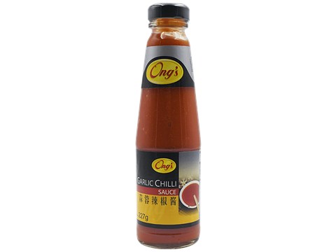 Ongs Garlic Chilli Sauce, 227 g