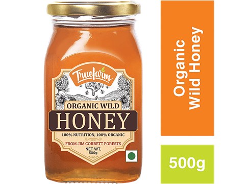 Truefarm Organic Wild Honey - From Jim Corbett Forests, 500 g