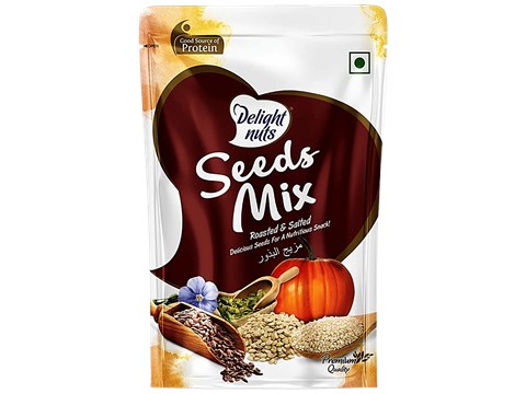 Delight Nuts Seeds Mix - Roasted & Salted, Nutritious Snack, 30 g