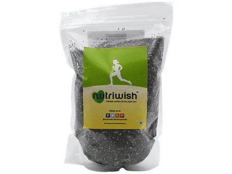 Nutriwish Chia Seeds - Premium, 500 g