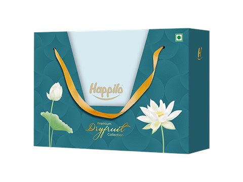 Happilo Dry Fruit Celebrations Gift Box - Mizu, 450 g