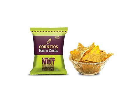 Cornitos Nacho Crisps - Lime n Mint, 60 g