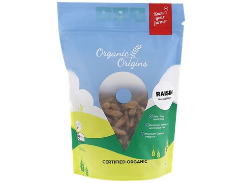 ORGANIC ORIGINS Raisin, 500 g