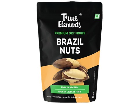 True Elements Brazil Nuts, 200 g