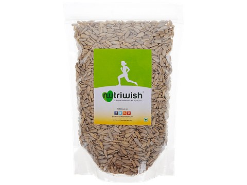 Nutriwish Raw Sunflower Seeds - Premium, 600 g