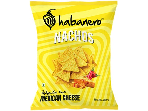 Habanero Nachos Mexican Cheese Tortilla Chips, 70 g