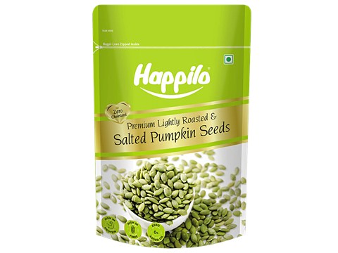 Happilo Premium Lightly Roasted & Salted Pumpkin Seeds, 200 g