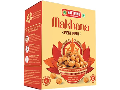 Sattviko Peri Peri Makhana, 40 g