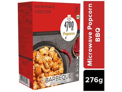 4700BC Microwave Popcorn - Barbeque, 276 g