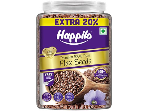 Happilo Premium Pure Flax Seeds, 1.2 kg