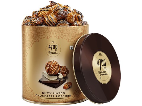 4700BC Nutty Tuxedo Chocolate Gourmet Popcorn, 150 g