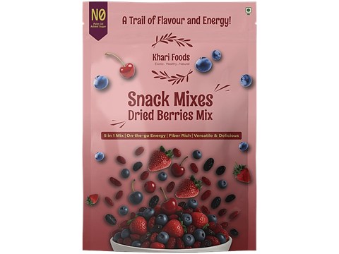 Khari Foods Dried Berries Trail Mix, 200 g