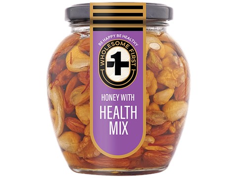 Wholesome First Honey With Healthy Mix - Rich In Iron, 430 g