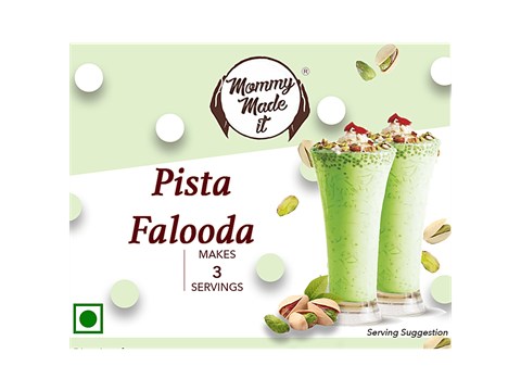 Mommy Made It  Pista Falooda Mix - Rich In Flavour Dessert, 100 g
